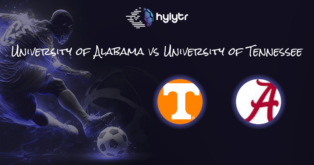 University of Alabama vs University of Tennessee